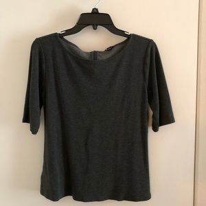 Fitted peplum work blouse